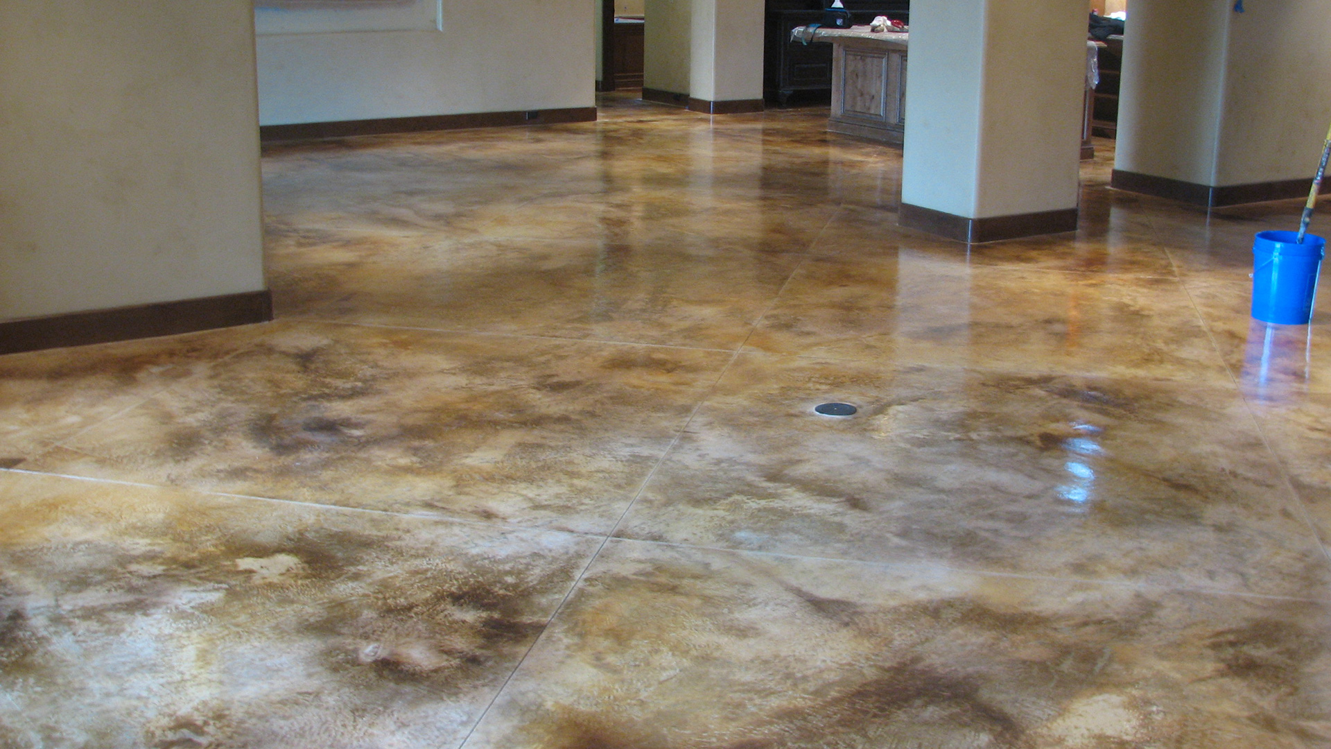 Acid Stained Concrete Round Rock Structural Foundations Decorative And Architectural